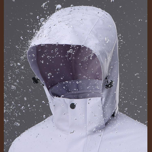 Chaqueta Cortavientos Tres en Uno con Forro Polar, Gruesa, Impermeable, Holgada y Transpirable, Traje de Montañismo - Product Image 4