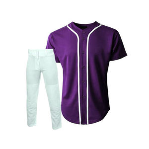 Uniforme de Béisbol Personalizado Nuevo, Uniforme de Béisbol y Softbol Hecho a Medida de Alta Calidad, Uniforme de Béisbol 100% Poliéster - Product Image 6