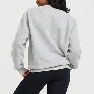 Sweat-shirt surdimensionné imprimé personnalisé Fourniture directe Sweats à capuche pour femmes Sweats à capuche avec logo personnalisé Sweatshirts pour femmes en coton biologique - Product Image 3