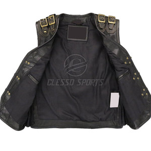 Gilet en cuir pour homme, best-seller, haute qualité, prix bas, nouveau design, respirant, prix abordable - Product Image 6