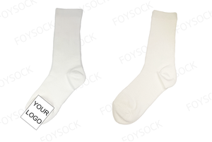FOYSOCK KOREA Custom Logo cavigliera con Design OEM in cotone lavorato a maglia di alta qualità a coste leggere semplici da donna Casual - Product Image 5