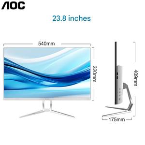 새로운 AOC A24837 23.8 인치 LCD 올인원 PC 14 세대 인텔 코어 I5-14450HX 16GB DDR4 1TB SSD 비즈니스 AIO 데스크탑 컴퓨터 - Product Image 6