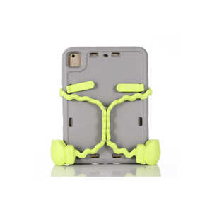 Étui Netzy gris en PC et silicone EVA pour iPad 9.7 2017 (5e génération) – Conception robuste antichoc avec support de stylet protecteur pour enfants - Product Image 1