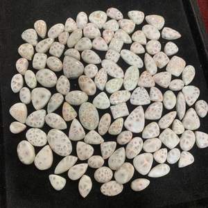 Cabujón de Thomsonita Natural de grado AAA hermoso jaspe rosa piedra preciosa suelta proveedor mayorista de piedras preciosas verdes - Product Image 2