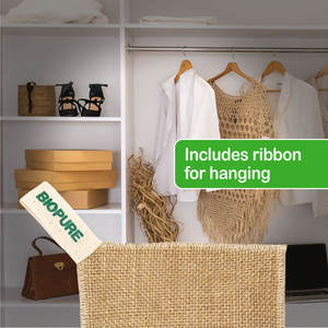 Sac purificateur d'air Biopure-Charbon actif à la noix de coco écologique Désodorisant Contrôle des odeurs et de l'humidité Charbon de bois-Fabriqué au Mexique - Product Image 5