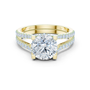 14K <b>Infinity</b> Style Engagement Ring for Lovers - Product Image 4