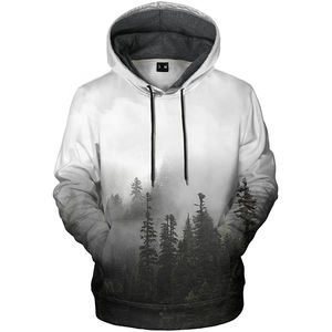 Sudadera con Capucha de Forro Polar para Hombre, Estilo Casual para Exteriores, Ropa de Moda Hecha de Mezcla de Algodón, Diseño Sólido, Temporada de Invierno, Precio Bajo - Product Image 1