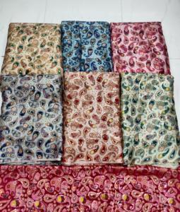 Tela de seda estampada ligera de alta calidad de 44 pulgadas de ancho Ideal para ropa de mujer y pedidos de exportación globales - Product Image 3