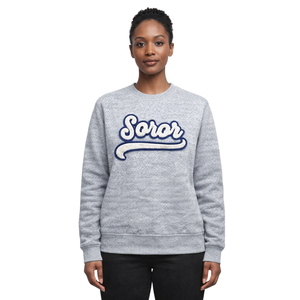 Sudadera Gris con Cuello Redondo de la Hermandad Zeta Phi Beta, Inspirada en los Fundadores de 1920, Hermandad Griega, Mujeridad Superior, Sudadera de Algodón Premium - Product Image 5