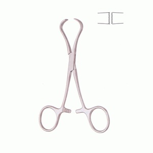 Pinzas para Toallas Quirúrgicas Ombredanne, Juego de Instrumentos Manuales de Acero Inoxidable Reutilizables, Instrumentos Médicos de Impacto - Product Image 1