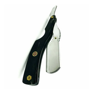 Maquinilla de afeitar plegable profesional para peluquería, maquinilla de afeitar recta para peluquero - Product Image 2