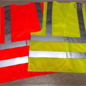 Waterproof <b>Reflective</b> Safety <b>Vest</b> for <b>Running</b> High Visibility Safety <b>Vest</b> with <b>Reflective</b> Strips - Product Image 5