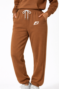 Custom <b>Women</b> 100% Cotton <b>Fleece</b> Hooded Tracksuit Sets Oversized Sweatshirt & Jogger <b>Pants</b> Casual Wear OEM Wholesale - Product Image 3