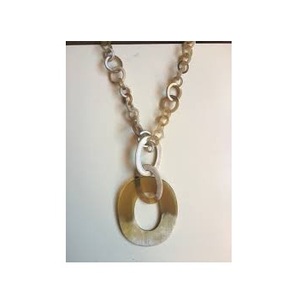 Joyería de Cuerno de Búfalo para Mujer, Collar de Moda, Collar de Cuerno de Búfalo, Joyería para Mujer - Product Image 1
