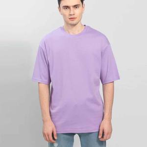 Overstreet Lavender T-shirt surdimensionné pour hommes Votre propre conception Logo T-shirt à séchage rapide T-shirt pour hommes - Product Image 4