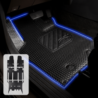 Ensemble complet de 6 tapis de voiture antidérapants sur mesure pour Peugeot 7 places, fabricant vietnamien, accessoires de protection pour voiture, doublures de voiture en PVC
