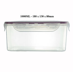 3-Piece <b>Clear</b> Food Storage Containers Lids 54oz 34pz 17oz Capacity Dishwasher Safe Lunch Meal Prep Leftovers Vietnam Supplier - Product Image 4