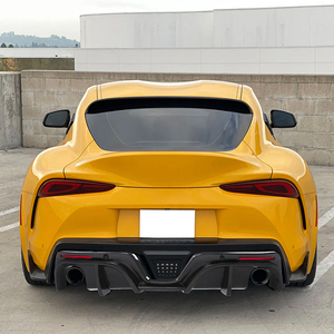 Difusor de parachoques trasero de estilo de aspecto de fibra de carbono para 2020-2023 Toyota GR Supra A90 - Product Image 2