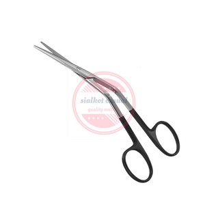 Tijeras quirúrgicas de acero inoxidable, tijeras de amígdalas de Punta curva personalizadas - Product Image 2