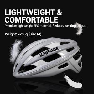 Casco de <span class=keywords><strong>Ciclismo</strong></span> Deportivo Kapvoe, Ligero y Cómodo, <span class=keywords><strong>con</strong></span> Bloqueo Magnético de Alta Resistencia, Integración de Modo Dual, Perilla Ajustable - Product Image 2