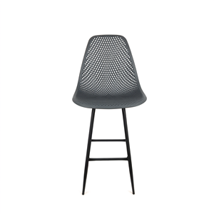 NEWBELLA Taburete de Barra Ada 65 de 65 cm, Color Antracita, PP Reforzado con Fibra de Vidrio, para Isla de Cocina y Barra de Desayuno, Venta al por Mayor - Product Image 2