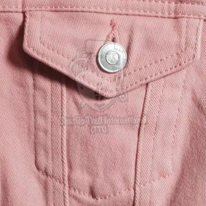 Chaquetas Vaqueras Casuales para Mujer, Diseño Moderno, Precio Razonable, Transpirables, 100% Algodón, Servicio OEM Personalizado - Product Image 4