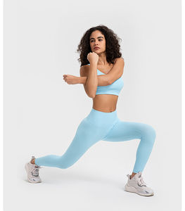 New Design Ribbed <b>Legging</b> <b>Women</b> Yoga Fitness Wear Stretchy High Waist Yoga Durable Gym <b>Leggings</b> <b>for</b> <b>Women</b> - Product Image 3