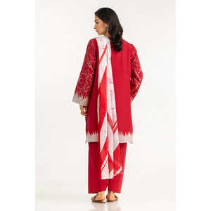 Traje Casual de 3 Piezas IUSTKSD-2113 con Estampado y Detalles Bordados, Transpirable y Elegante - Product Image 4