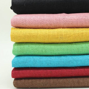 100 pour cent Jute toile de jute Hessian tissu personnalisable couleur motif uni matériau de haute qualité pour l'emballage artisanat au meilleur prix - Product Image 1