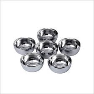 Tazón de Metal con Acabado Espejo, Tazón de Acero Inoxidable para Alimentos, Vajilla para Cocina y Comedor, Tazón para Mezclar Ensaladas y Frutas, Uso Doméstico - Product Image 1