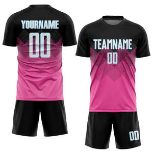 Fábrica de uniformes de fútbol de alto rendimiento, venta al por mayor, conjunto de camisetas de fútbol, tela duradera ligera construida para academias escolares Club - Product Image 1