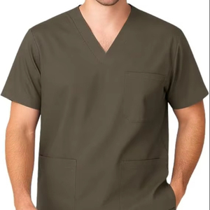 เครื่องแบบขัดผิวสำหรับผู้ชายสวมใส่สบายมีหลายกระเป๋าและการเย็บคุณภาพสูงเพื่อประสิทธิภาพในชีวิตประจำวันที่เชื่อถือได้ - Product Image 1