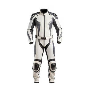 Trajes de Motociclismo de Cuero Genuino al Por Mayor - Tallas Grandes, Invierno, Personalizables, Transpirables, Impermeables y Resistentes al Fuego - Product Image 2