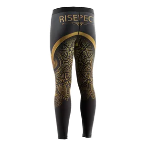 Leggings en jersey pour hommes - Prêts pour la marque privée et la vente en gros, finition prête à l'emploi, logo personnalisé directement de l'usine - Product Image 6