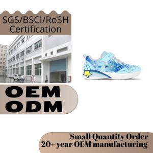 Calzado deportivo personalizable para niños, zapatillas para correr, transpirables, con malla Fly-Knit y parte superior de PU - Product Image 2