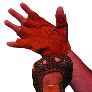 Gants de boxe en cuir à doigts ouverts, antidérapants, à lacets, pour entraînement en salle, avec attache de poignet, unisexe, MMA, Kickboxing, Taekwondo - Product Image 6
