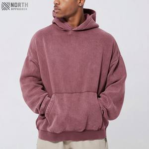 Sudaderas con Capucha de Invierno al por Mayor 2025, Lavado Ácido, Transpirables, con Diseño de Bolsillo de Felpa, Calidad Premium, Servicio OEM, Personalizables, Precio Bajo - Product Image 2