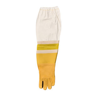 Gants d'apiculture en cuir de chèvre de haute qualité respirant léger poignées de doigt complet antidérapant résistant aux piqûres bras de main - Product Image 6