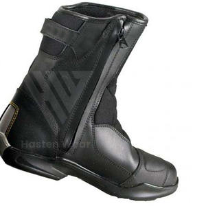 Zapatos de Motocicleta de Cuero Genuino para Motociclistas, Equipo Protector, Cómodo y de Ajuste Personalizado para Carreras, Paseos y Viajes Diarios por Carretera - Product Image 4