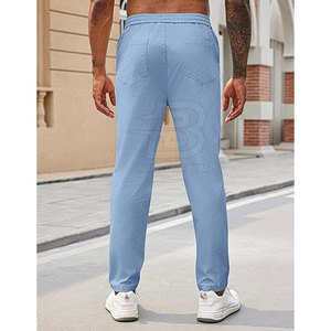 Dernière conception de pantalons pour hommes taille et couleur personnalisées pantalons pour hommes vêtements décontractés Offre Spéciale pantalons pour hommes en vente de haute qualité légers et décontractés - Product Image 5