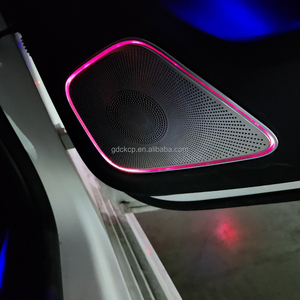 Housse de haut-parleur de milieu de gamme 64 couleurs pour Benz New A/B/<span class=keywords><strong>CLA</strong></span>/GLA/GLB W177 W118 W247 LED Horn Audio Trim Cover - Product Image 3