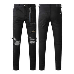 Lupin feutre nouvelle Offre Spéciale en gros hommes coton formel classique jean mâle Denim pantalon vêtements de travail hommes jean pantalon personnalisé mode - Product Image 3