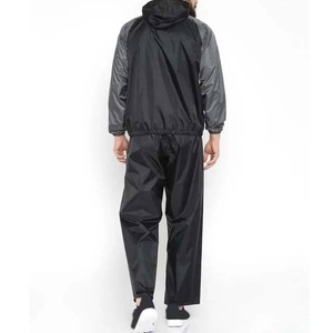 Survêtement d'hiver unisexe personnalisé à capuche, coupe-vent uni avec fermeture éclair pour hommes et femmes - Product Image 3