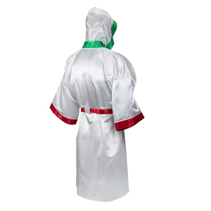 Bata de boxeo con capucha de servicio personalizado OEM, disfraz de boxeo cómodo y suave, Equipo de Boxeo de entrenamiento y lucha para Unisex - Product Image 6