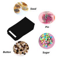 Petites enveloppes noires auto-adhésives tendances Paquets de graines Papier kraft Enveloppes à monnaie pour salaires, graines, perles ou timbres