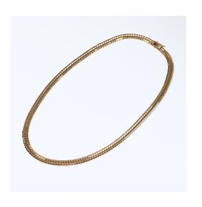 Conjunto de collar de oro tradicional de lujo altamente recomendado Cadenas finas personalizables Joyería hermosa única a granel - Product Image 1