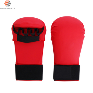 MESS SPORTS OEM Manufacture Wholesale <b>Karate</b> Mitts <b>Gloves</b> Rubber Material Unisex Customizable Best Quality Top Sale - Product Image 3