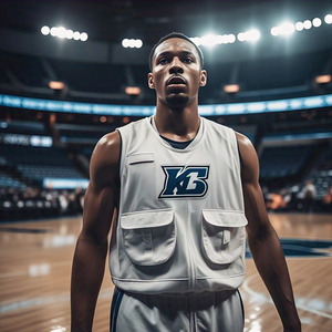 Gilet de basket-ball sans manches OEM Vêtements de sport pour hommes Maillot sans manches de football Tops Basket Ball Vest - Product Image 3