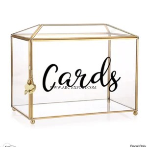Caja de almacenamiento de forma cuadrada de acrílico transparente de la mejor calidad, caja de almacenamiento de decoración de boda moderna de gran tamaño de diseñador de tendencias - Product Image 6