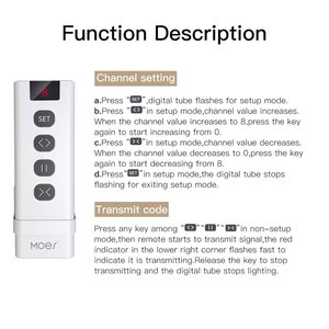 A2ZWORLD 433MHz TUYA RF telecomando Wireless interruttore Smart LR23A batteria, 4 tasti 9 scene - Product Image 2